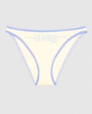 La Senza Bikini Panty Underwear Women Egret | Oeb1IlCU