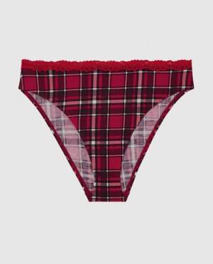 La Senza Bikini Panty Underwear Women Party Plaid | RhcNOdel