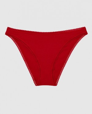 La Senza Bikini Panty Underwear Women Red | 5Gp32zVw