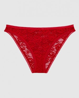 La Senza Bikini Panty Underwear Women Red | Neim5L99