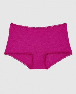 La Senza Boyshort Panty Underwear Women Pink | jy0FHgvh