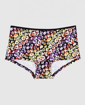 La Senza Boyshort Panty Underwear Women Multicolor Leopard | ZzFIbAdK