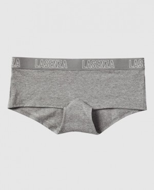 La Senza Boyshort Panty Underwear Women Grey | jEWUpUfG