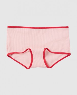 La Senza Boyshort Panty Underwear Women Pink | TbV7BCTk