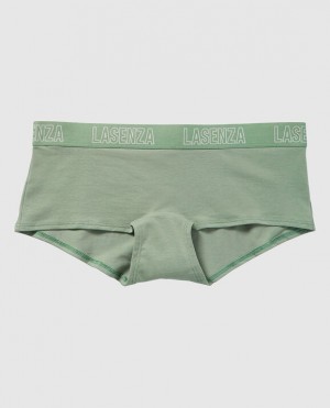 La Senza Boyshort Panty Underwear Women Olive | aGD3Ubzy