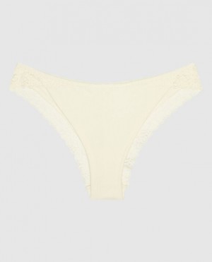 La Senza Cheeky Panty Underwear Women Cream | 4VlZnxHi