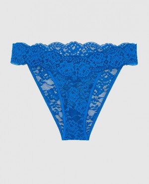 La Senza Cheeky Panty Underwear Women Deep Blue | D3B5ZwjY