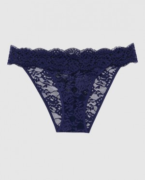 La Senza Cheeky Panty Underwear Women Ocean Cavern | 0QRn3juh