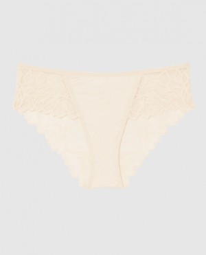 La Senza Cheeky Panty Underwear Women Pearl | mz2MqWox