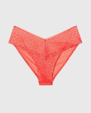 La Senza Cheeky Panty Underwear Women Red | 93lRVNrH