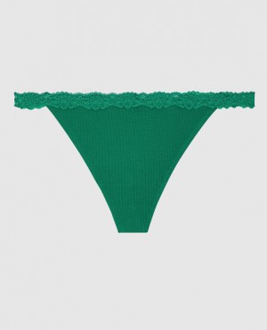 La Senza G-String Panty Underwear Women Green | fm5nSUD8