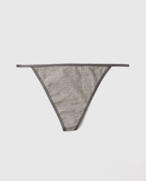 La Senza G-String Panty Underwear Women Grey | BgGi3Lm6