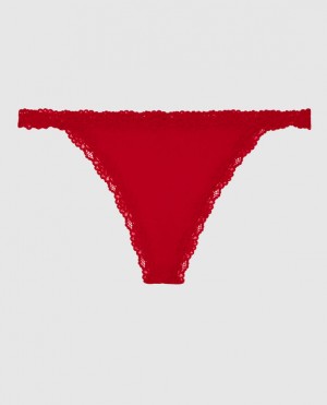 La Senza G-String Panty Underwear Women Red | b2D2AGi9