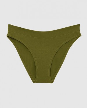 La Senza High Leg Bikini Panty Underwear Women Avocado | y1O7Utci