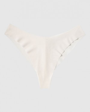 La Senza High Leg Cheeky Panty Underwear Women Cream | Ve8M5N3N