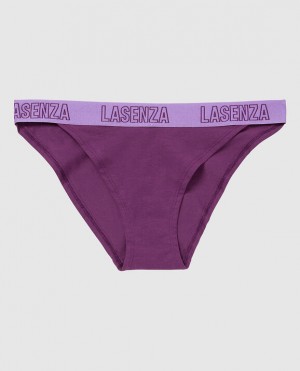 La Senza High Leg Cheeky Panty Underwear Women Purple | 4bEu8zq0