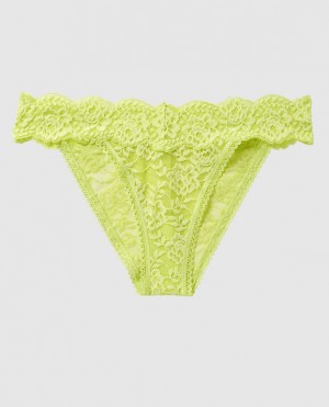 La Senza High Leg Cheeky Panty Underwear Women Green | f5cbWWOA