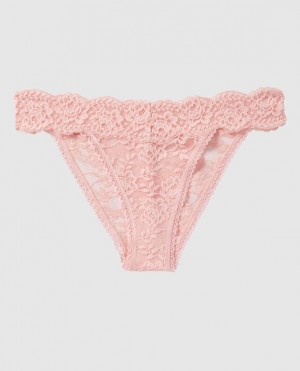 La Senza High Leg Cheeky Panty Underwear Women Pink | keO15fYr