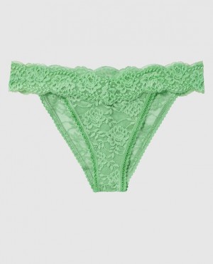 La Senza High Leg Cheeky Panty Underwear Women Mint | ozIpxtKS