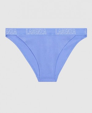 La Senza High Leg Cheeky Panty Underwear Women Blue | IcfTlvke