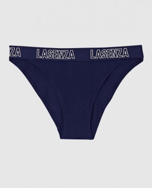 La Senza High Leg Cheeky Panty Underwear Women Ocean Cavern | K0hdb6tn