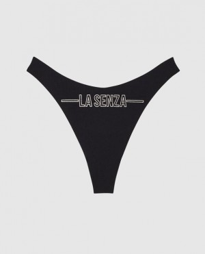 La Senza High Leg Thong Panty Underwear Women LZA Graphic | uAPRzkgr