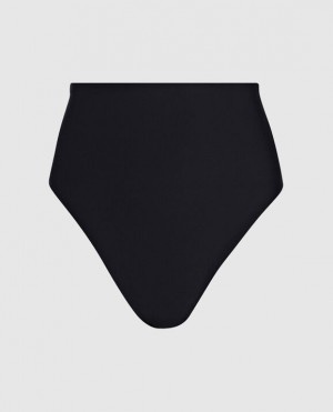 La Senza High Waist Smoothing Thong Accessories Women Black | iC3W9vc1