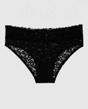 La Senza Hipster Panty Underwear Women Black | 8sq8RZQP