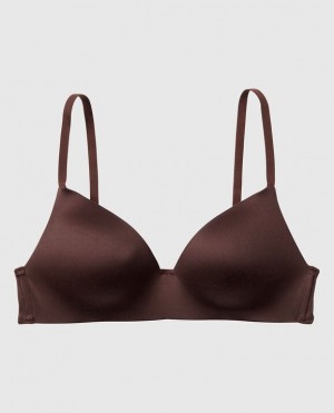 La Senza Light Push Up Wireless Bras Women Beige | PDiaXMgf