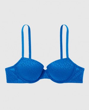 La Senza Lightly Lined Demi Bras Women Deep Blue | KOCqiTVf