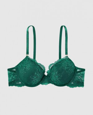 La Senza Lightly Lined Demi Bras Women Green | vUCt0t7T