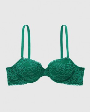 La Senza Lightly Lined Demi Bras Women Green | 1bbjPHkY