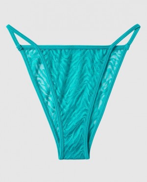 La Senza Mini Cheeky Panty Underwear Women Turquoise | 4fGUduks