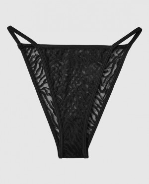 La Senza Mini Cheeky Panty Underwear Women Black | XvpMXgUm