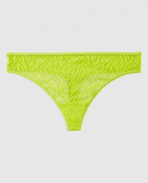 La Senza Thong Panty Underwear Women Limelight | Prj6D7rD