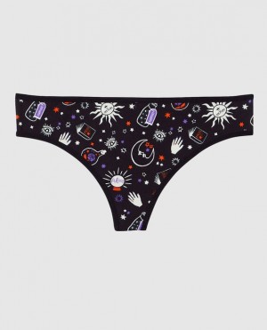 La Senza Thong Panty Underwear Women Mystic Time | GNOqs2ml