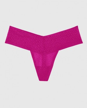 La Senza Thong Panty Underwear Women Pink | 9q0zjpQS