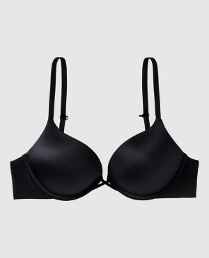 La Senza Up 2 Cup Push Up Bras Women Black | x5vNZfa9