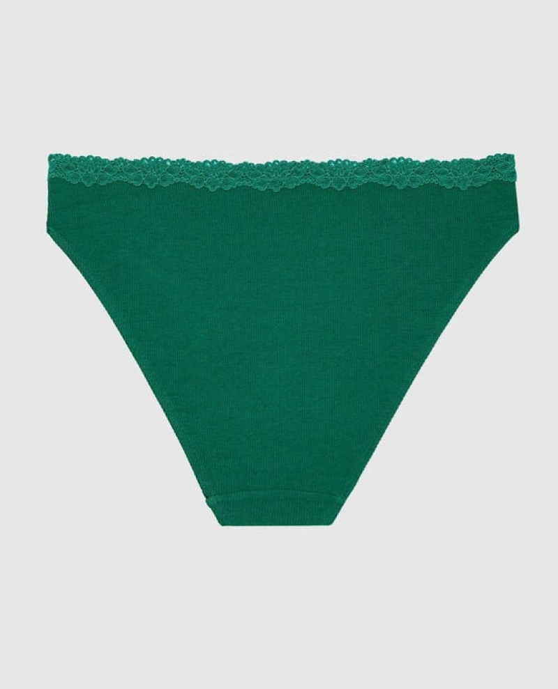 La Senza Bikini Panty Underwear Women Green | qLl1jD8j