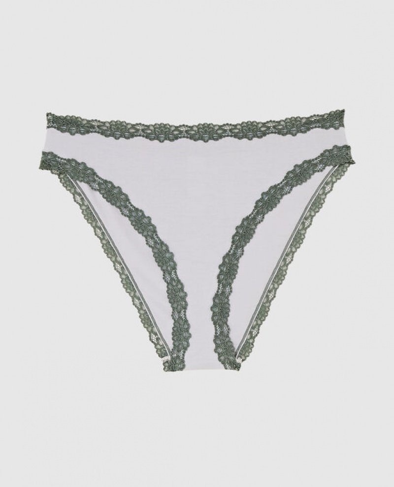 La Senza Bikini Panty Underwear Women Grey | e7Fn1jJd