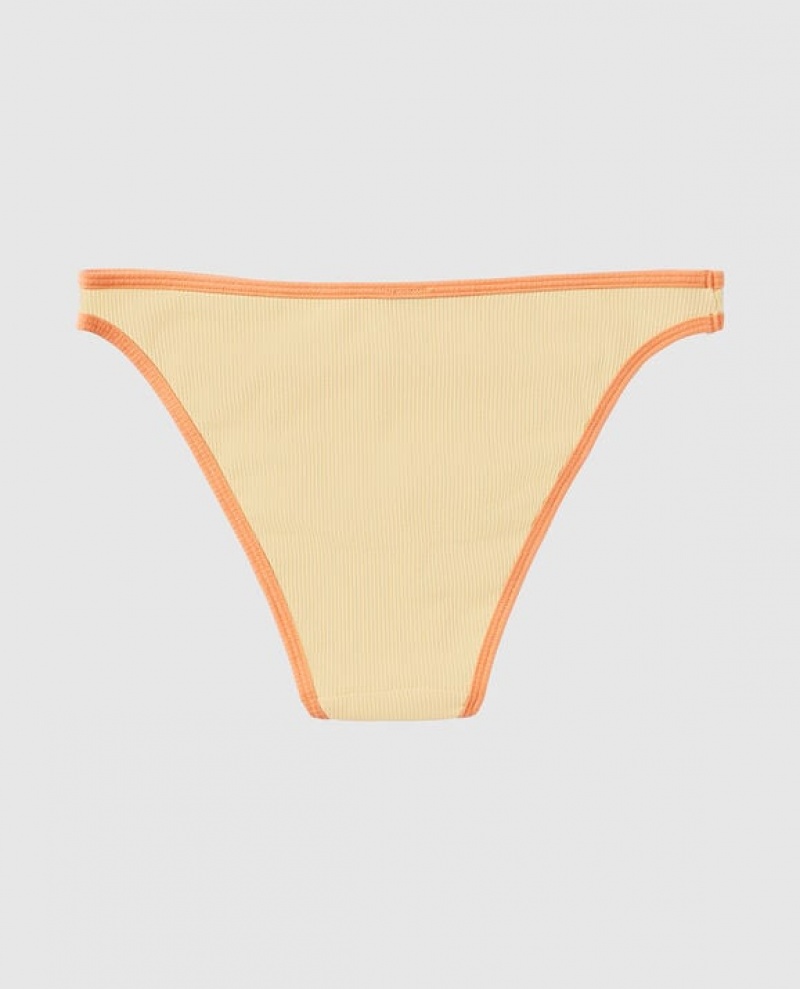 La Senza Bikini Panty Underwear Women Light Yellow | 6D7WWwEQ