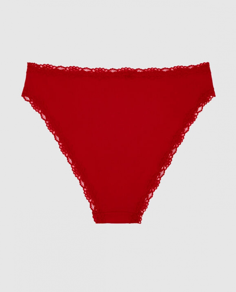 La Senza Bikini Panty Underwear Women Red | KqLKpwJj