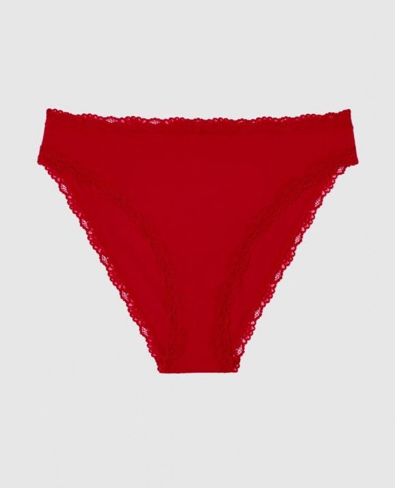 La Senza Bikini Panty Underwear Women Red | KqLKpwJj