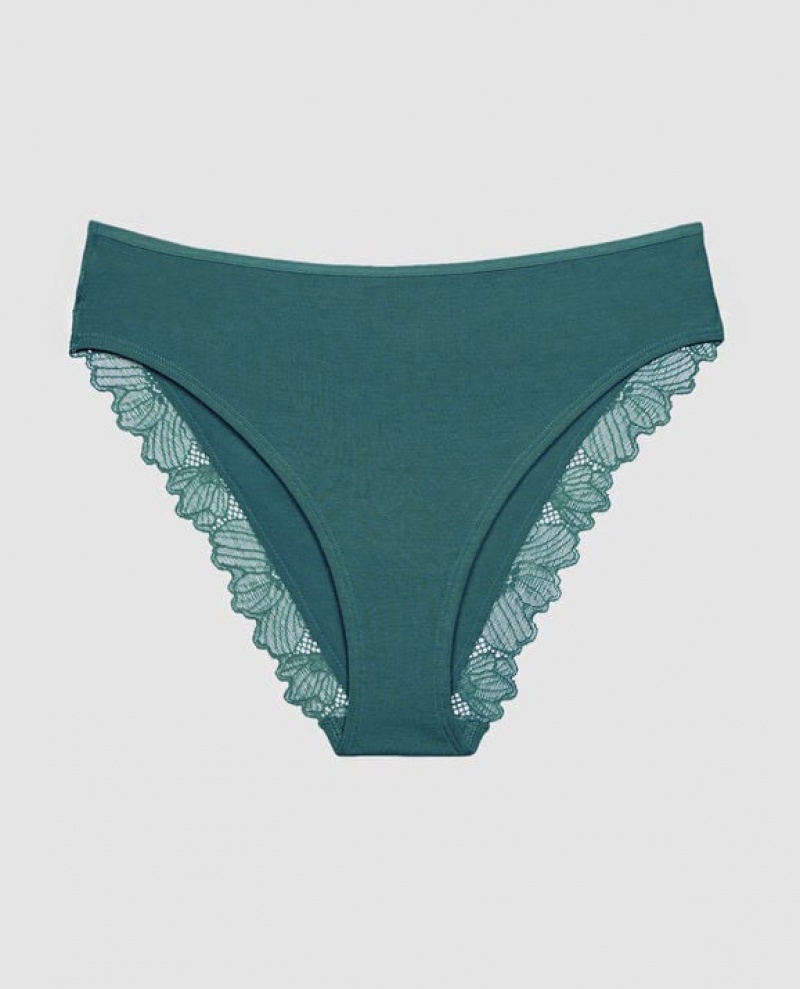 La Senza Bikini Panty Underwear Women Tidal Turq | JIVChAMI