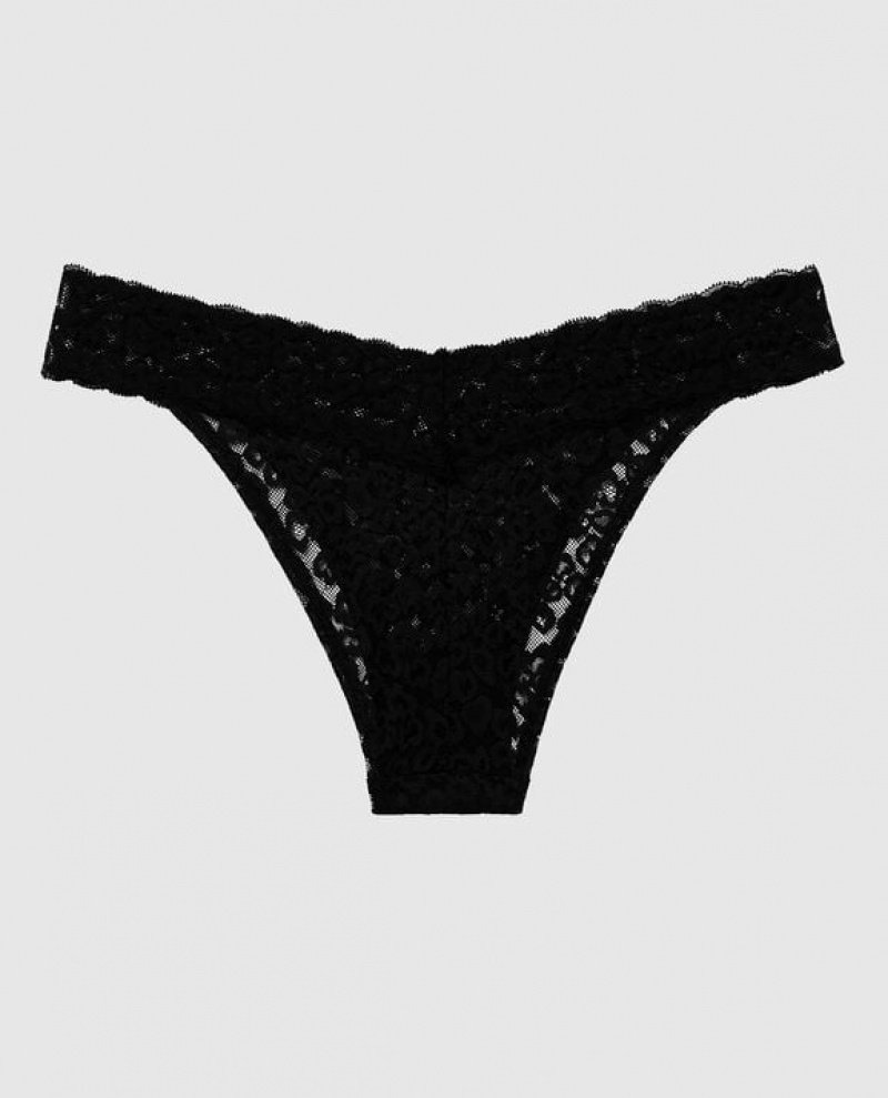 La Senza Cheeky Panty Underwear Women Black | B3ODy1LX