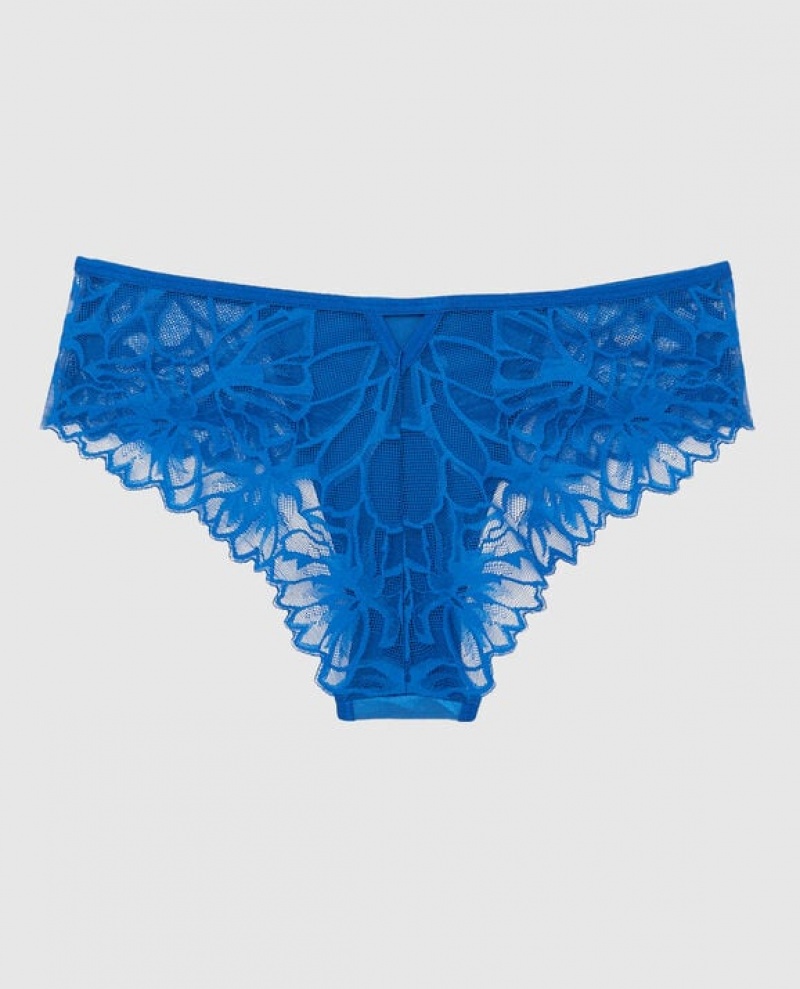 La Senza Cheeky Panty Underwear Women Deep Blue | jJczSApn