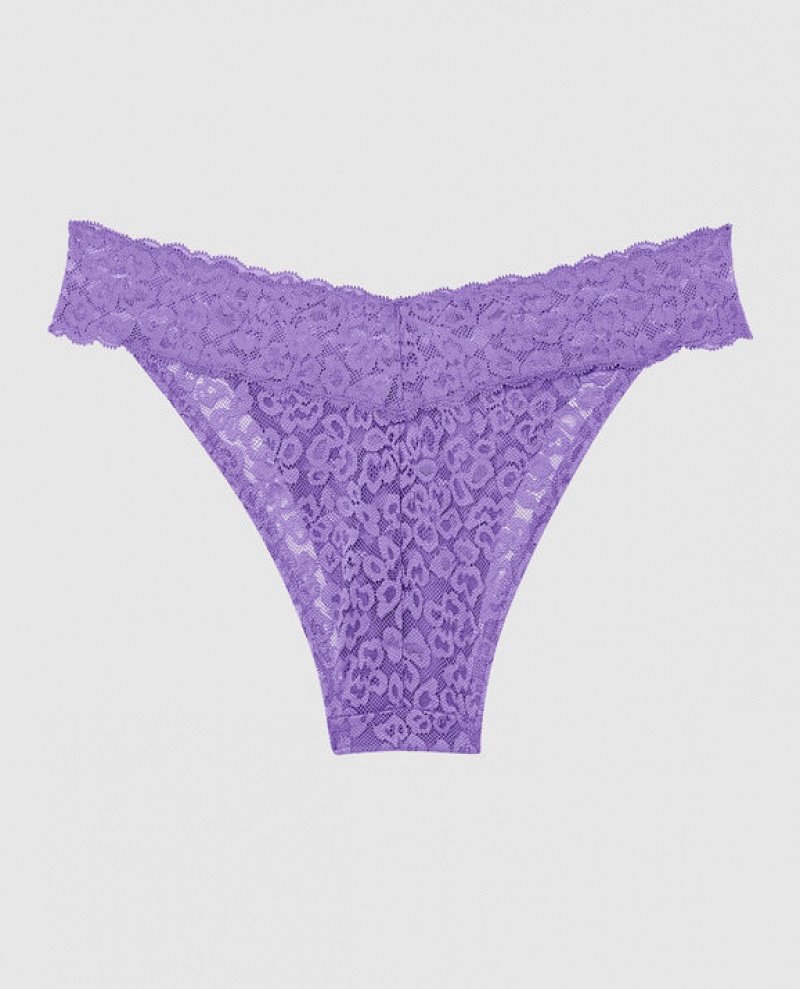 La Senza Cheeky Panty Underwear Women Flower | 7LOH5jW0