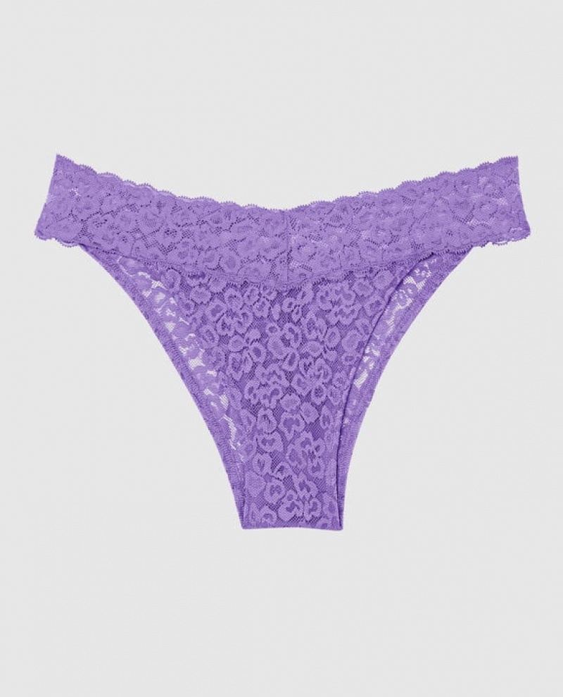 La Senza Cheeky Panty Underwear Women Flower | 7LOH5jW0