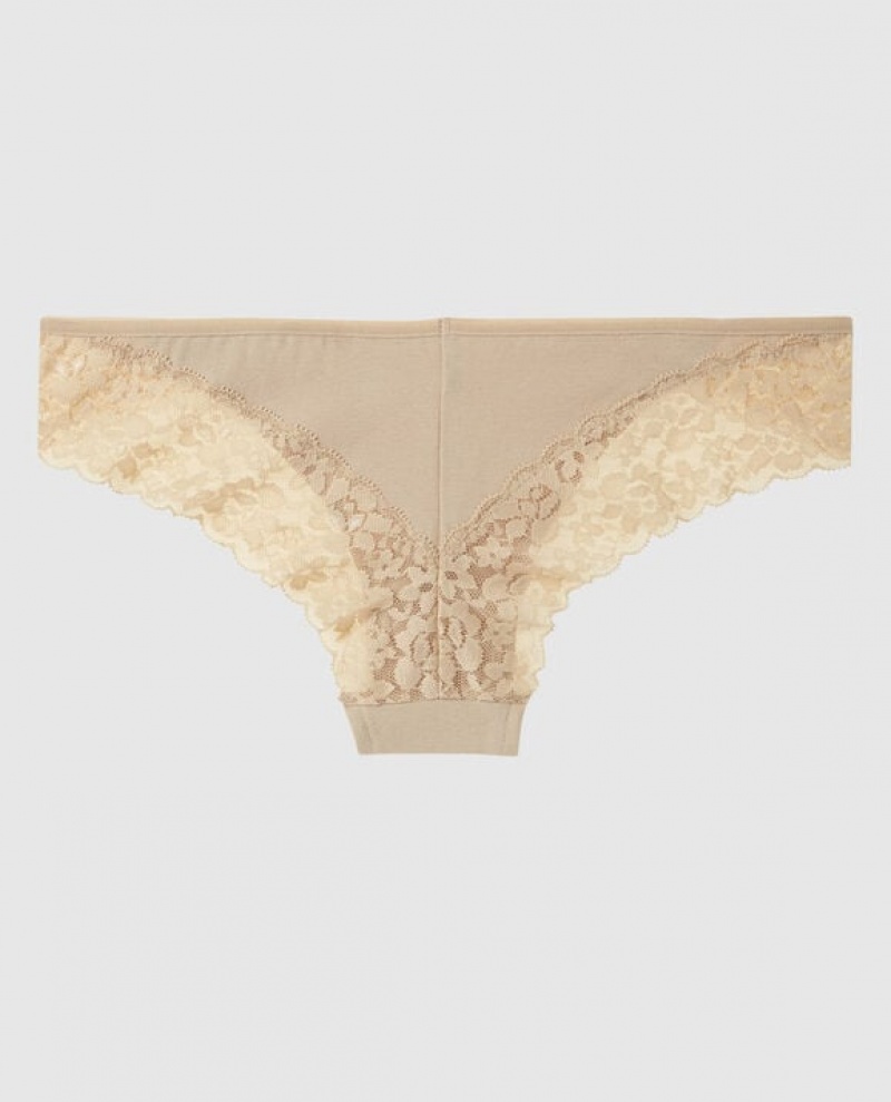 La Senza Cheeky Panty Underwear Women Rosetan | srWXSM1j