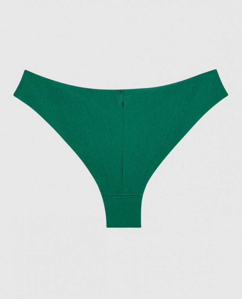 La Senza High Leg Cheeky Panty Underwear Women Green | C1h8nwPd